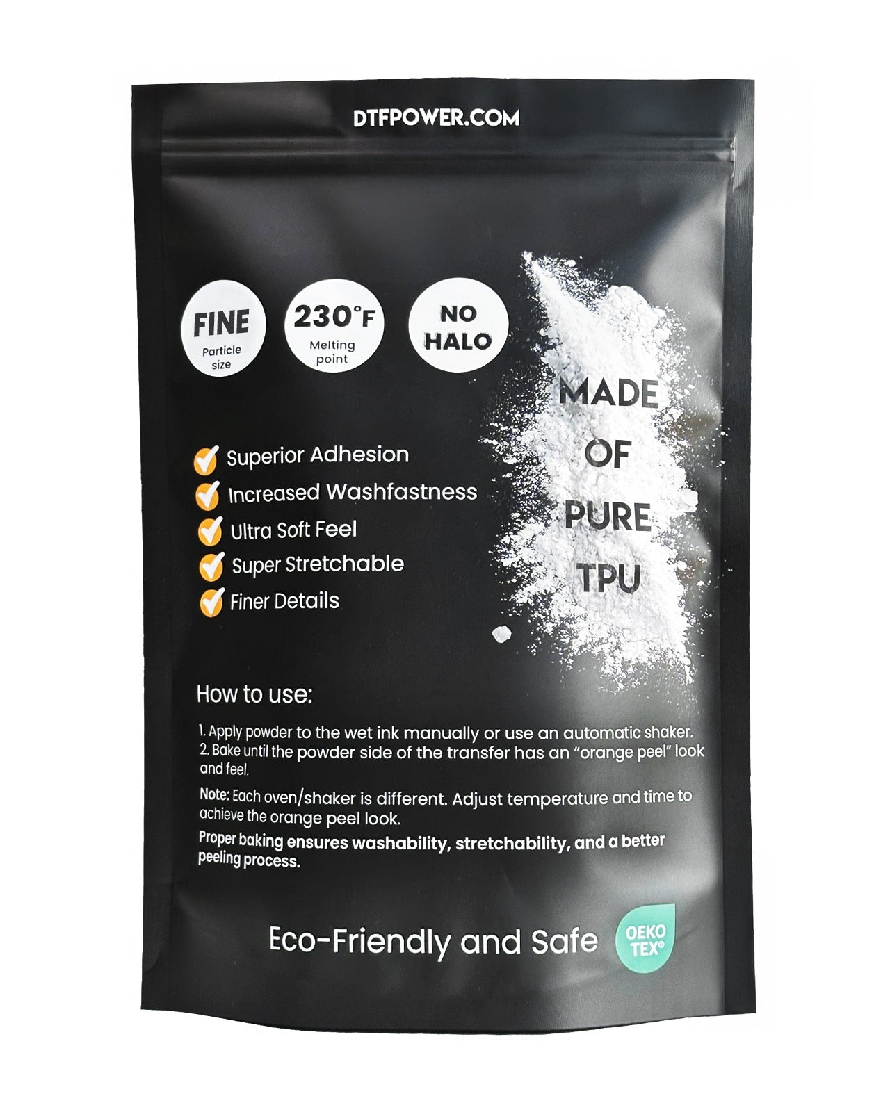 Bulk DTF Adhesive Powder